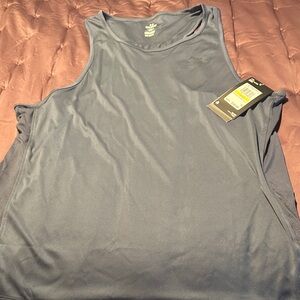 Under Armour Blue Athletic Tank Top